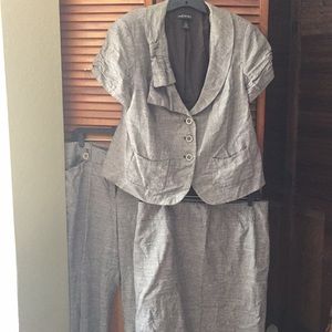 Lane Bryant 3 pc Wide-leg Pant set💥Plus Size 16